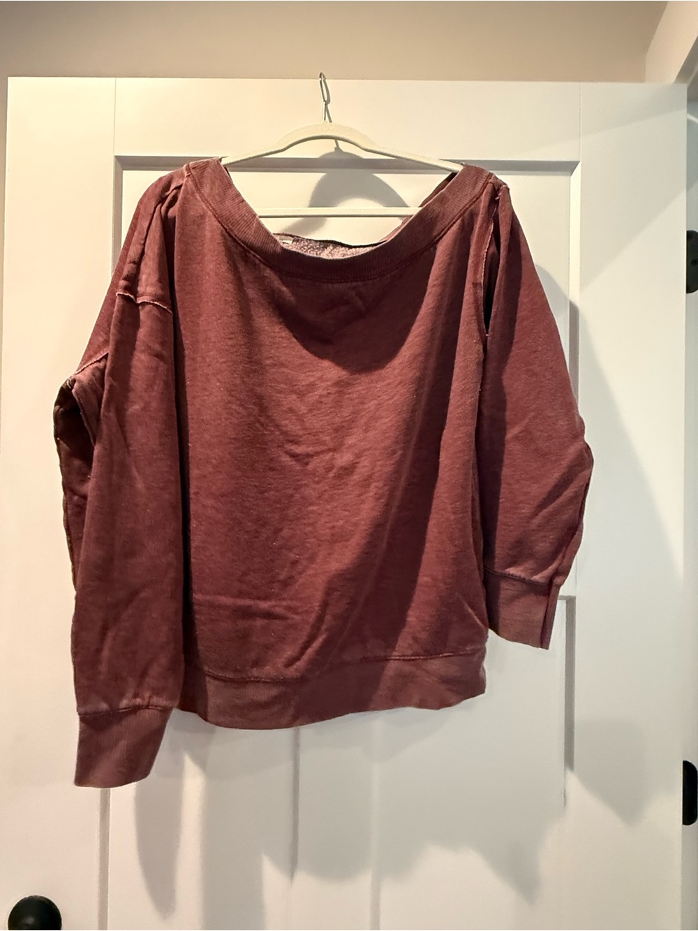 Maurices Plum Pullover Sweatshirt